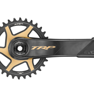 TRP EVO Carbon Crankset (gold)